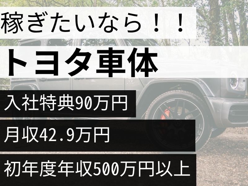1位:トヨタ車体|TOYOTA SHATAI(刈谷市/豊田市/三重県いなべ市)