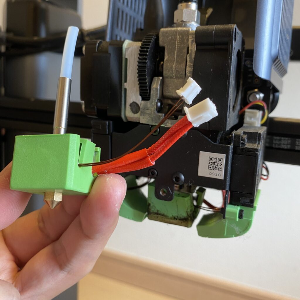 3Dプリンターのホットエンド