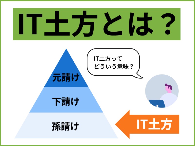 IT土方とは？低賃金で長時間労働の仕事内容と回避方法を徹底解説